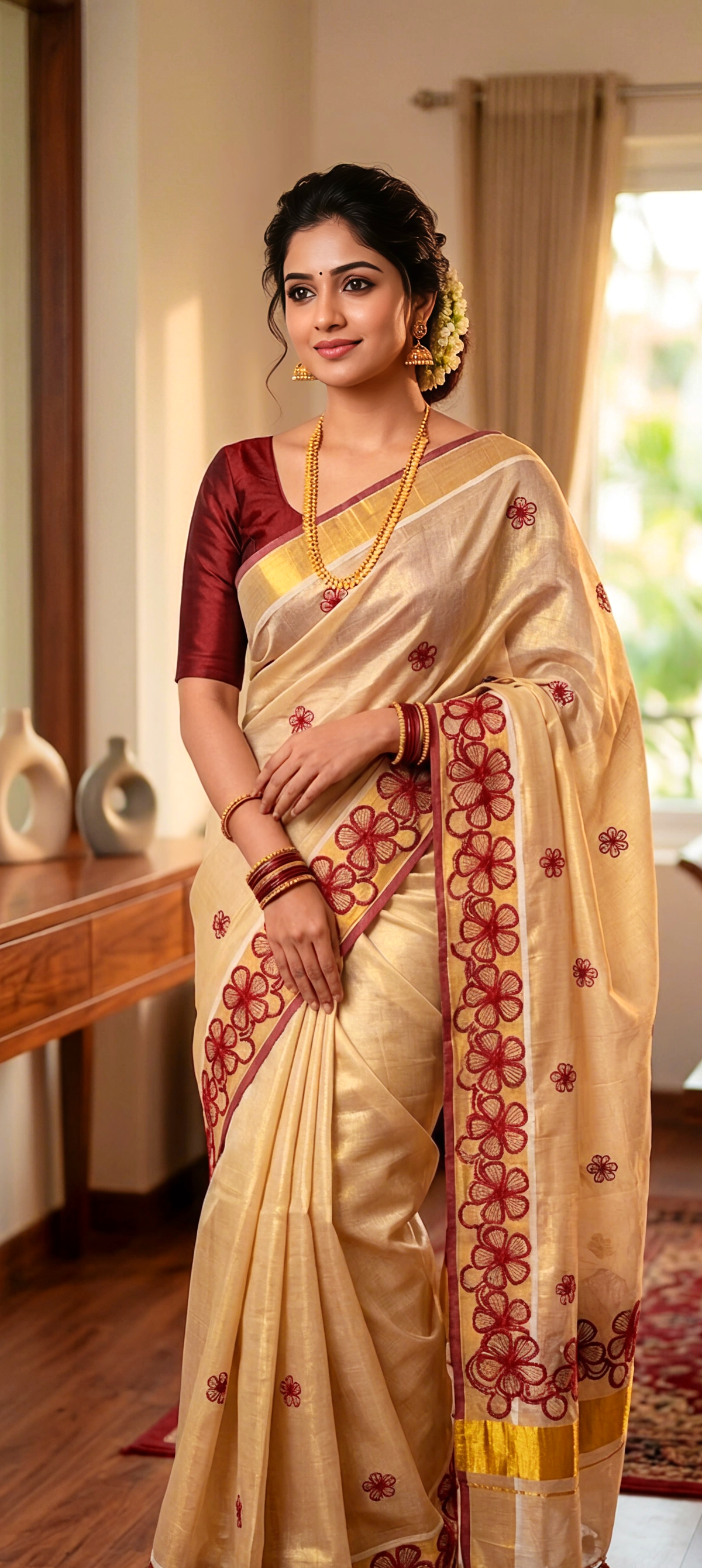 Kerala Traditional Saree