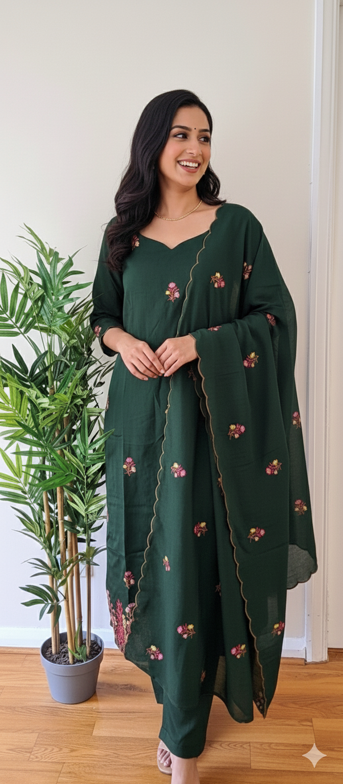 CHURIDAR SET