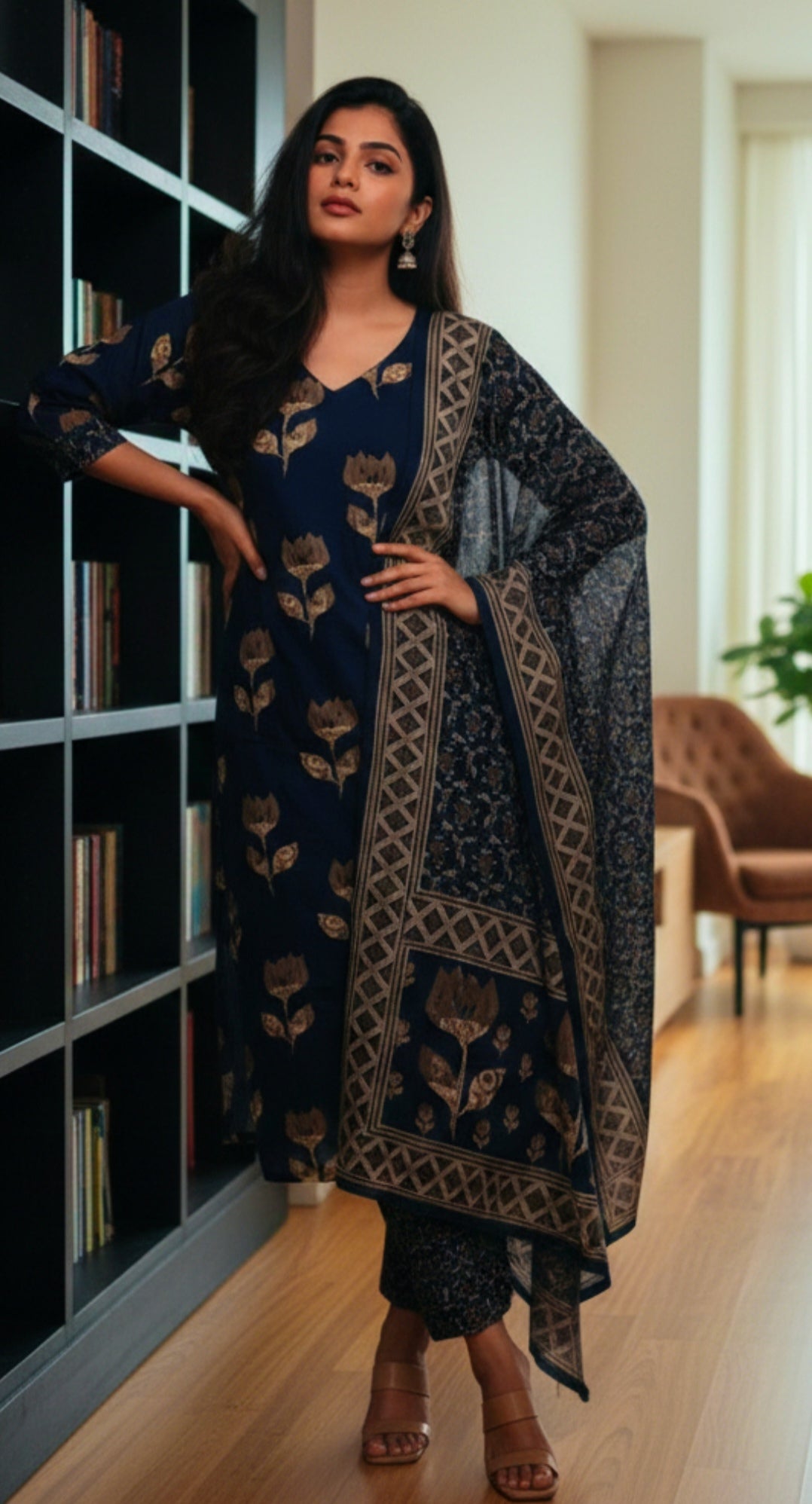 Three piece Churidar Set.