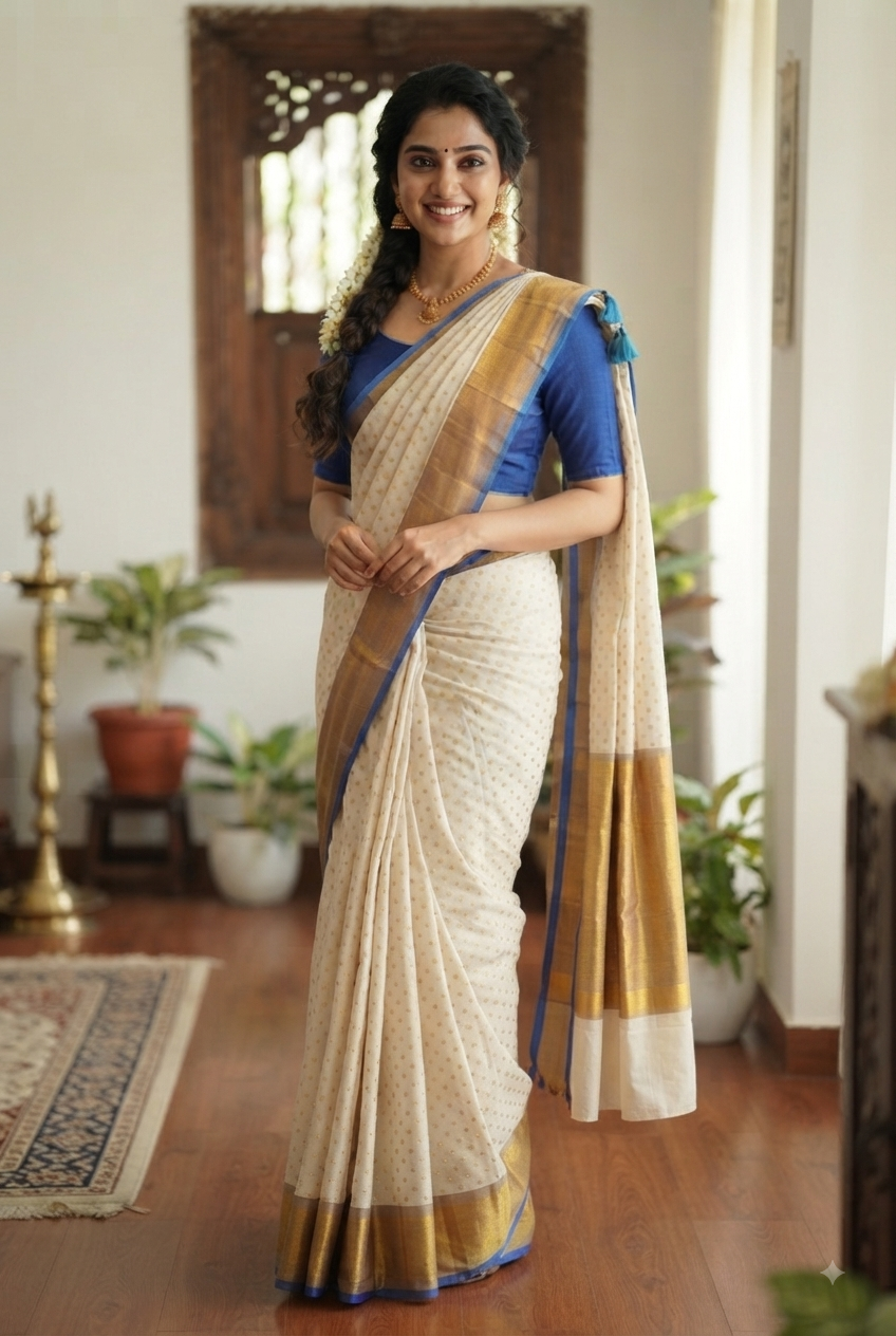 MUL-COTTON SAREE