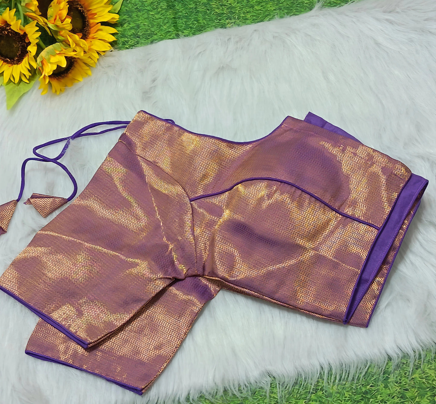 PREMIUM BROCADE READY TO WEAR BLOUSES.