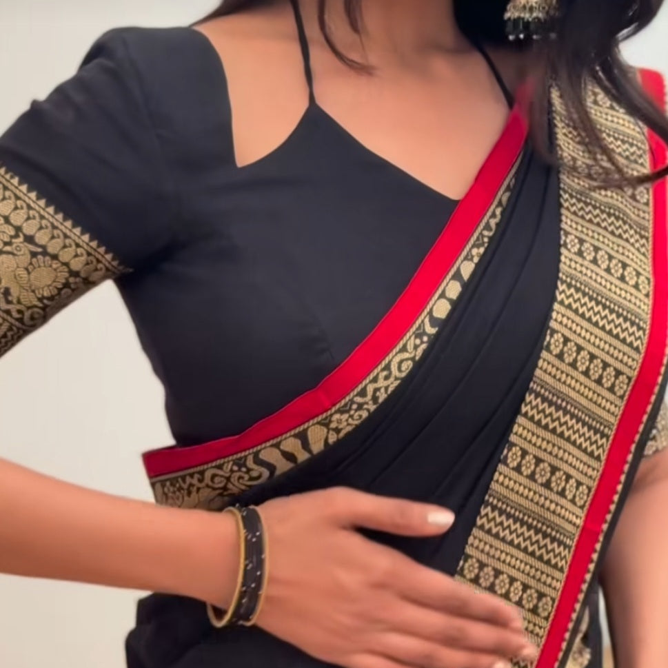 Sarees With STICHED BLOUSE.