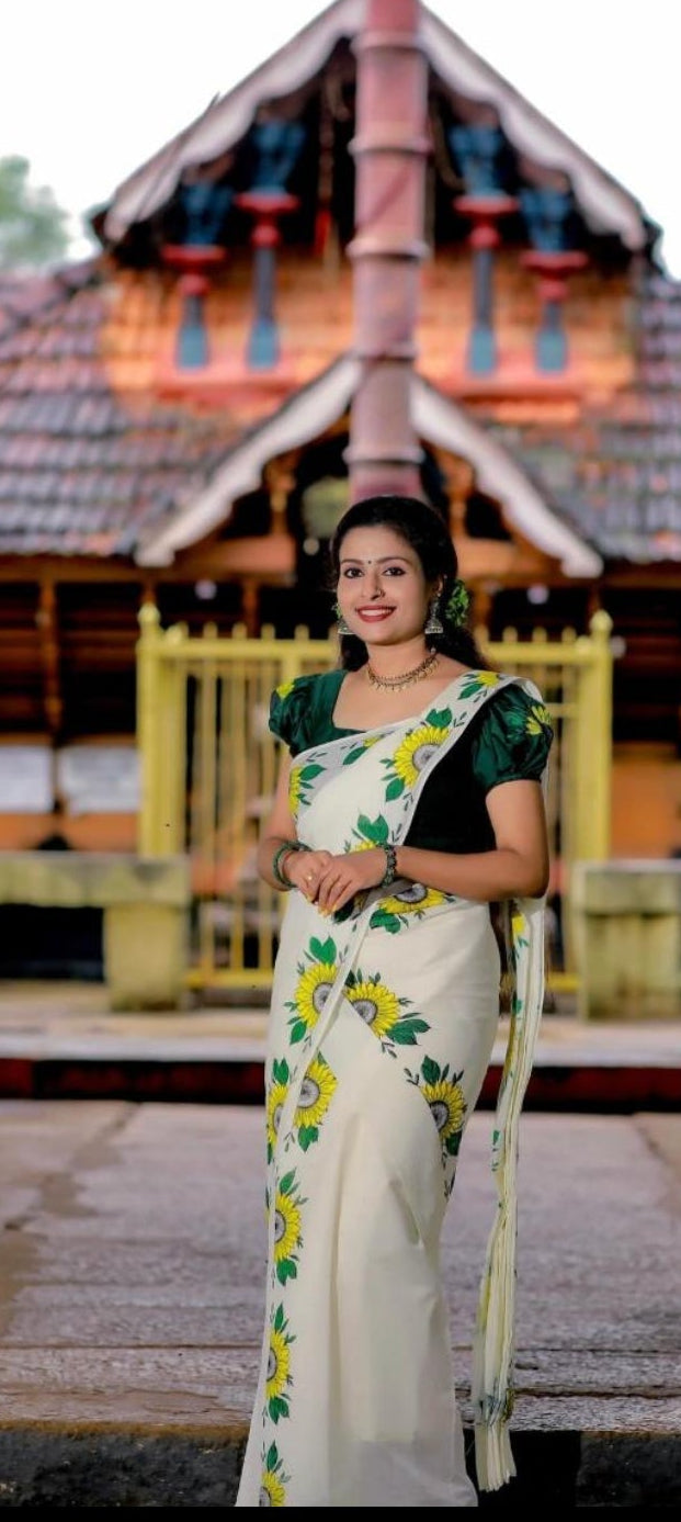 Sunflower Set Mundu