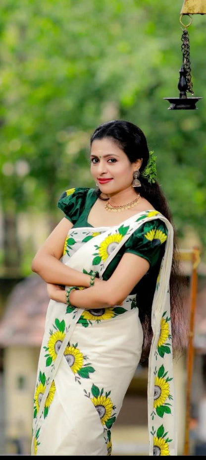 Sunflower Set Mundu