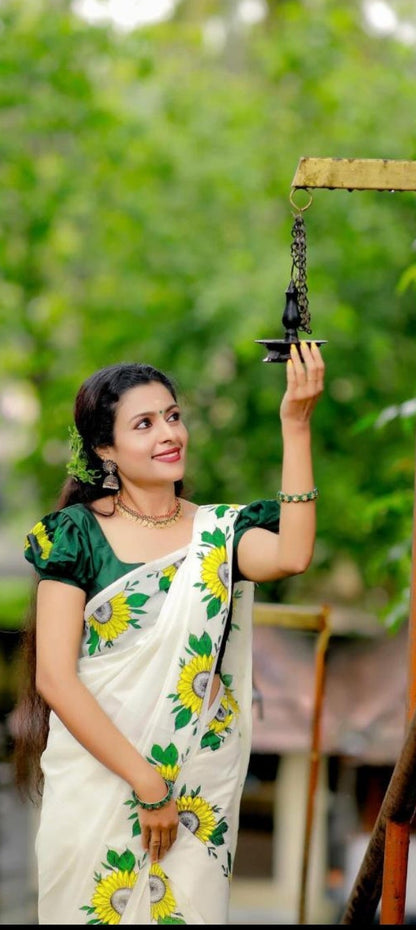 Sunflower Set Mundu
