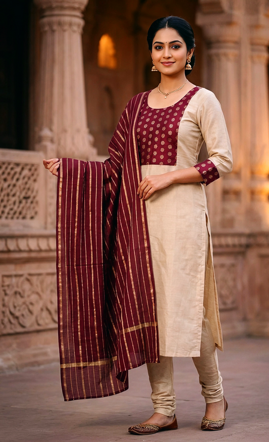 CHURIDAR SET