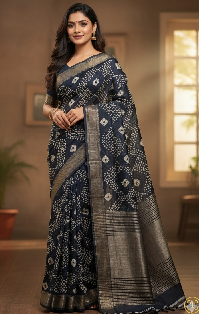 Sarees With Unstiched Blouse.