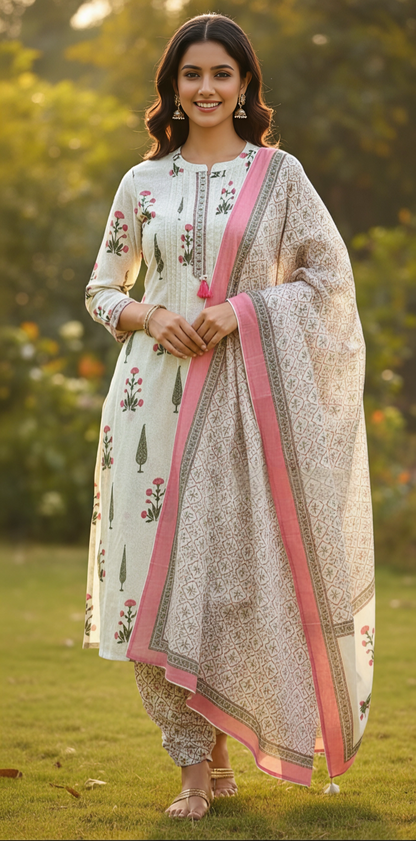 PREMIUM COTTON CHURIDAR SETS