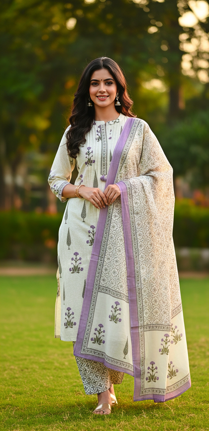 PREMIUM COTTON CHURIDAR SETS