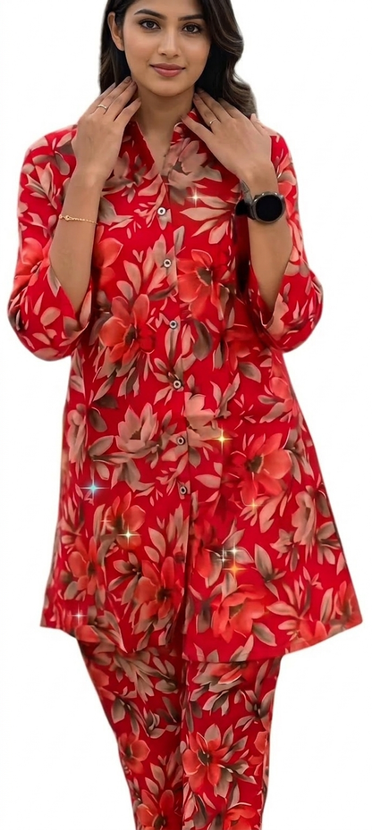 FLORAL PRINT CO_ORD SET COLLECTIONS