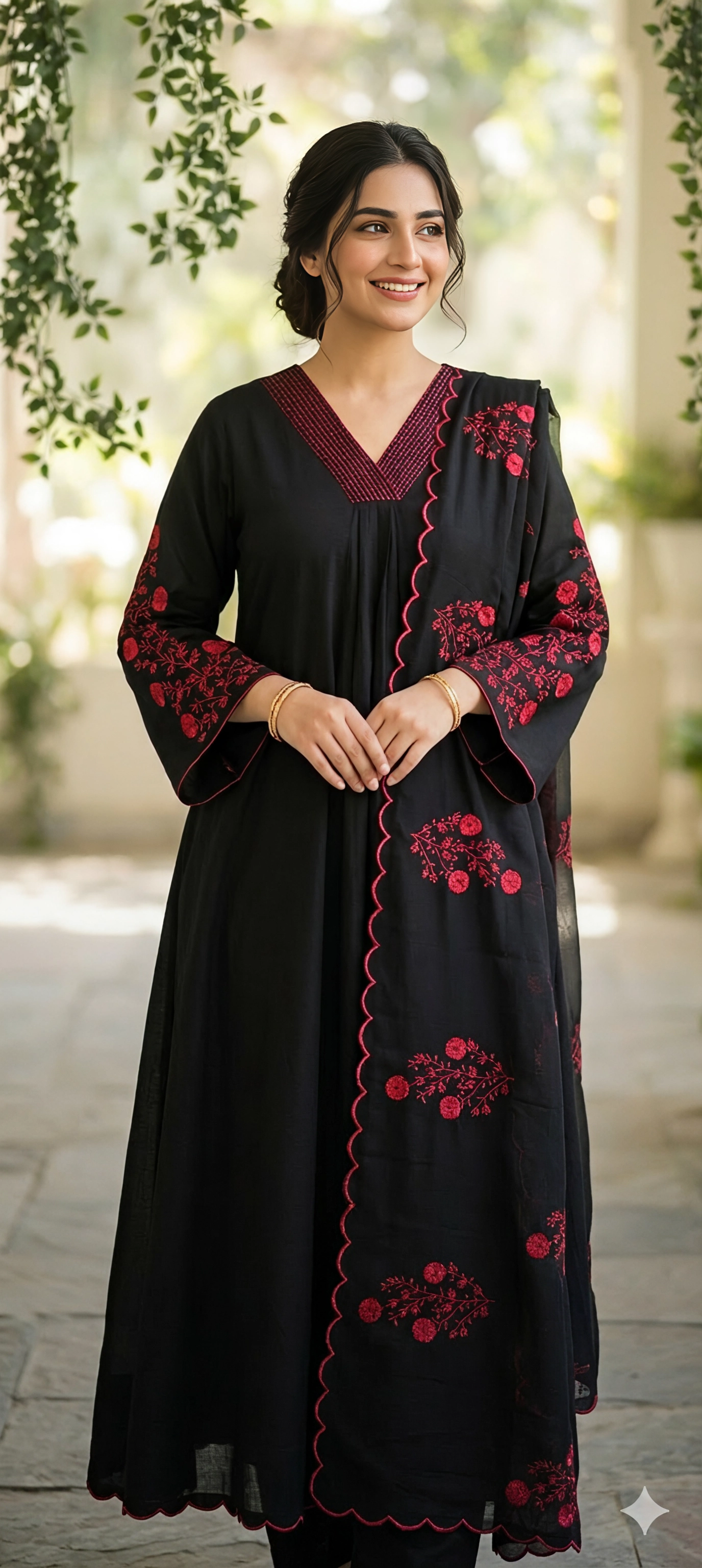 Embroidered Designer Suit Set | Festive Ethnic Wear