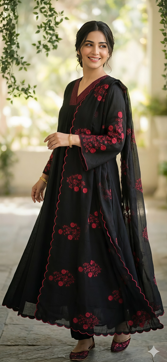 Embroidered Designer Suit Set | Festive Ethnic Wear