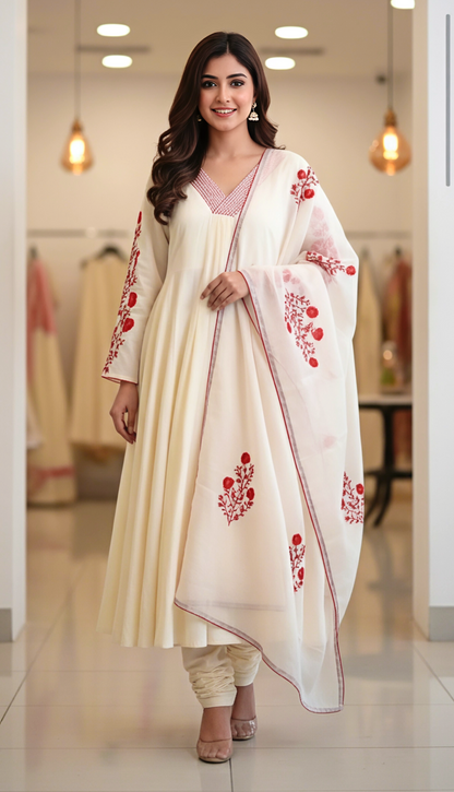 Embroidered Designer Suit Set | Festive Ethnic Wear