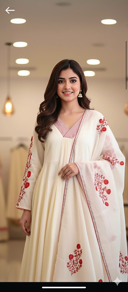 Embroidered Designer Suit Set | Festive Ethnic Wear