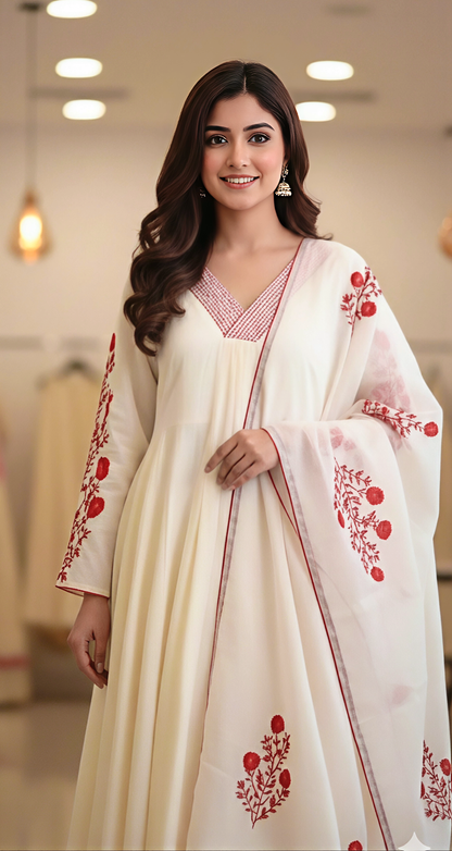 Embroidered Designer Suit Set | Festive Ethnic Wear