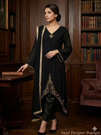 Designer   Set – Black | Maroon | Royal Blue