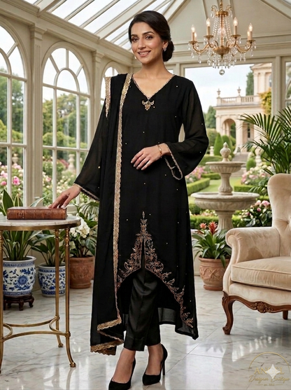 Designer   Set – Black | Maroon | Royal Blue
