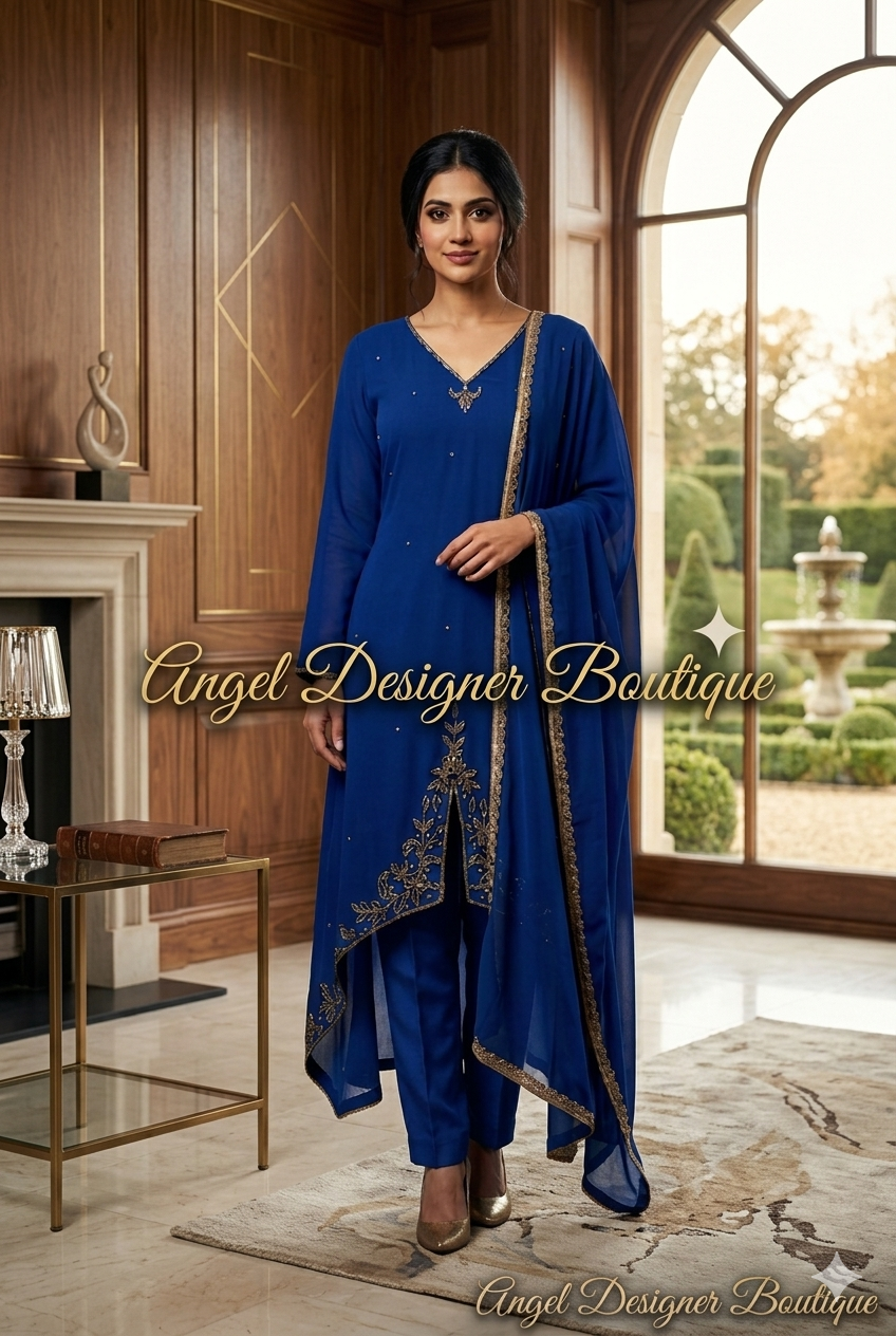 Designer   Set – Black | Maroon | Royal Blue
