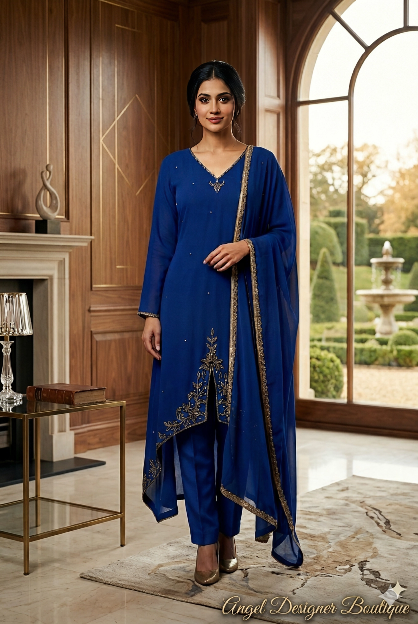 Designer   Set – Black | Maroon | Royal Blue