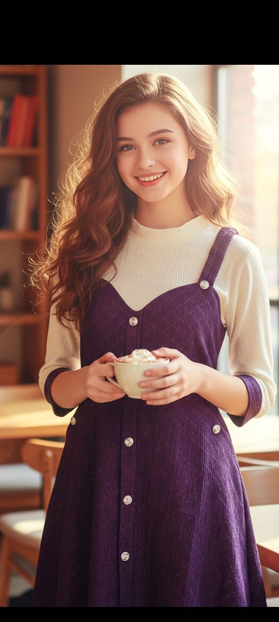 Teen's Pinafore Dress.