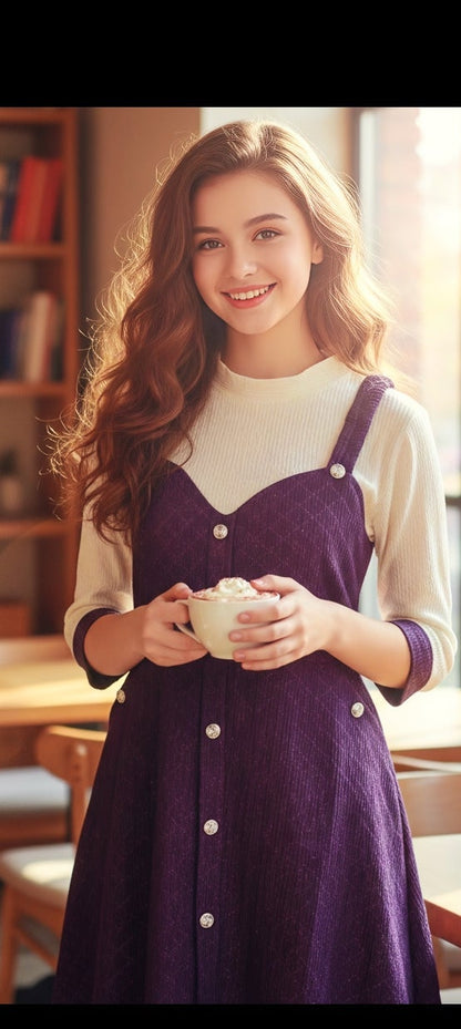 Teen's Pinafore Dress.