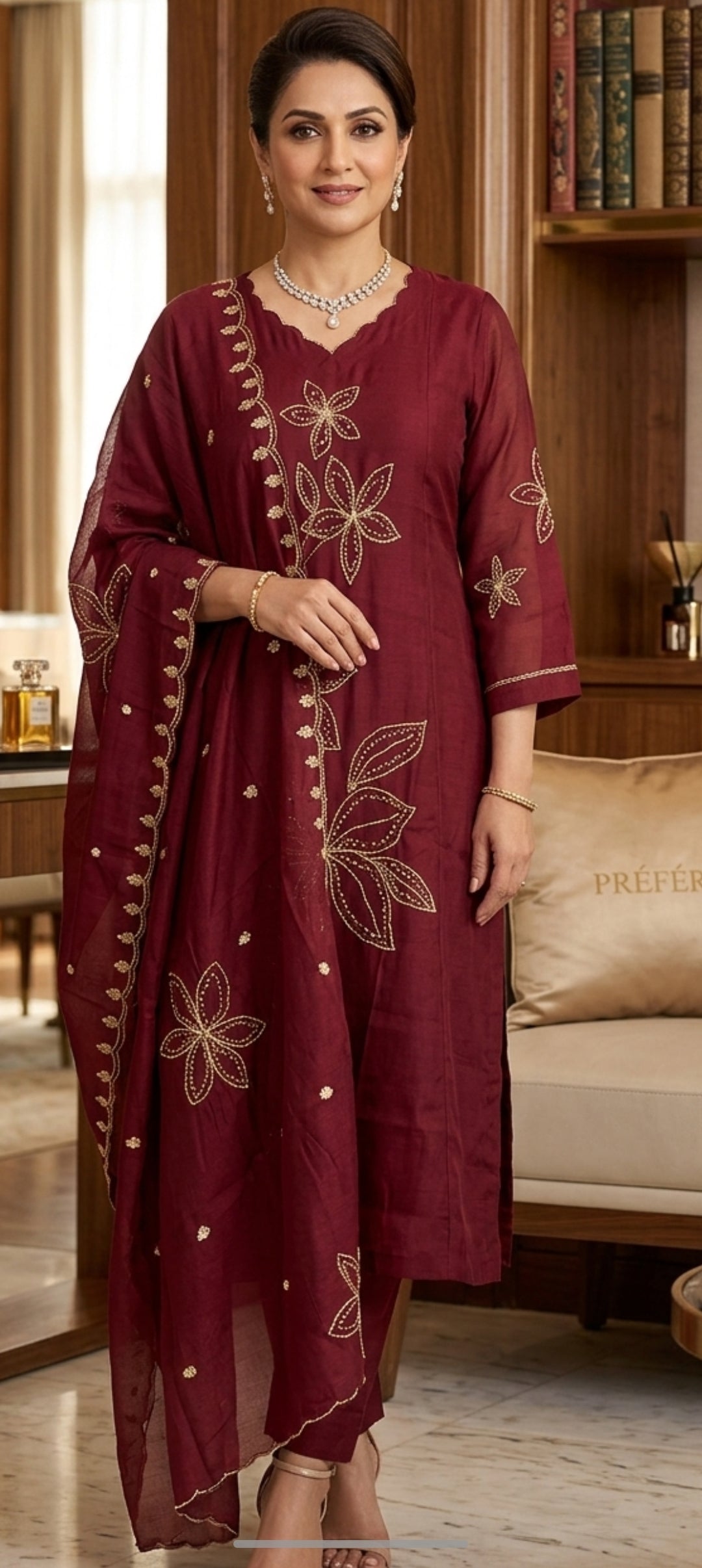 Designer Churidar Set