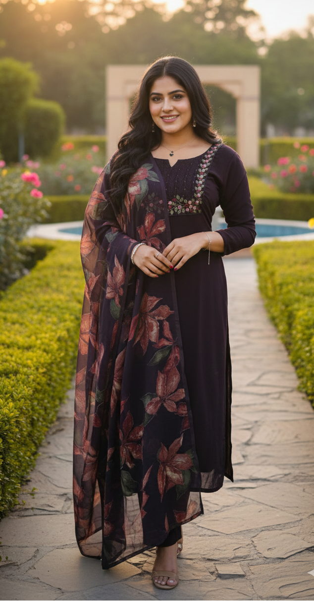 Churidar set