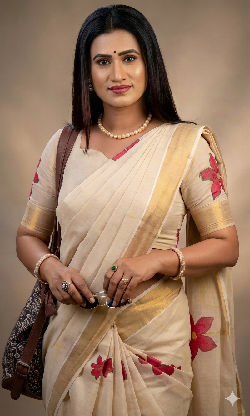 TRADIONAL KERALA SAREE