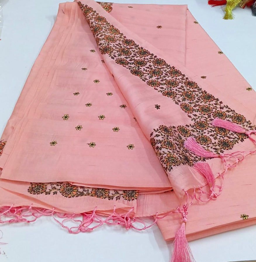 Embroidered Saree