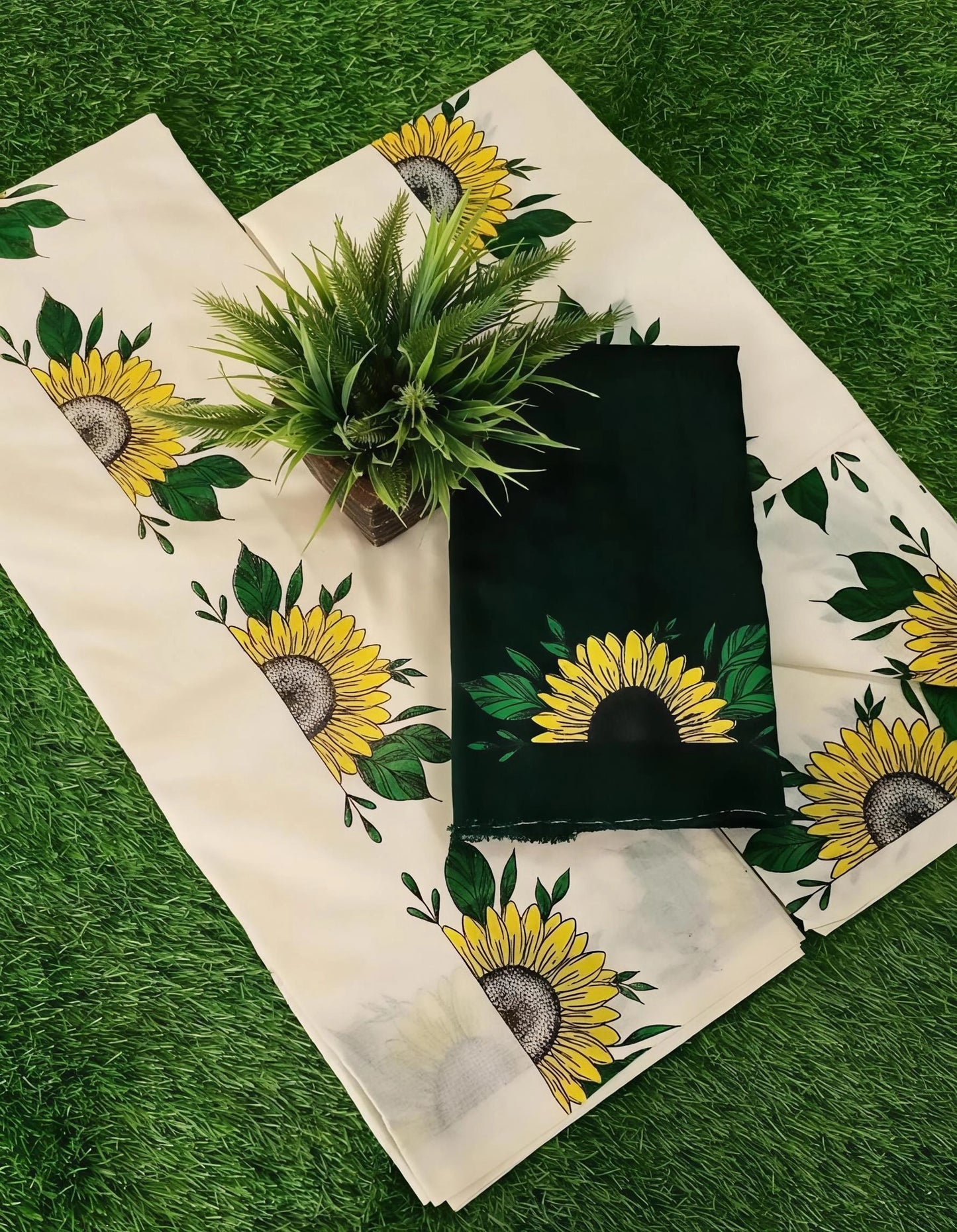 Sunflower Set Mundu