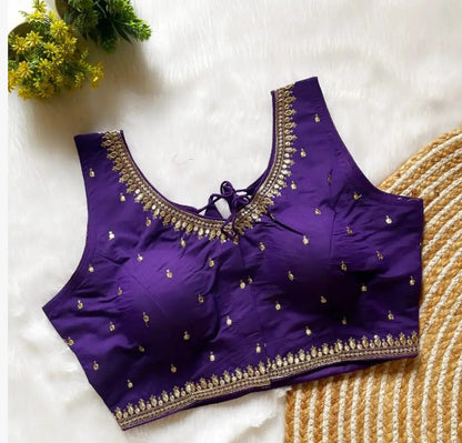 Timeless Craft Embroidered Ready-Wear Blouse