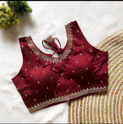 Timeless Craft Embroidered Ready-Wear Blouse