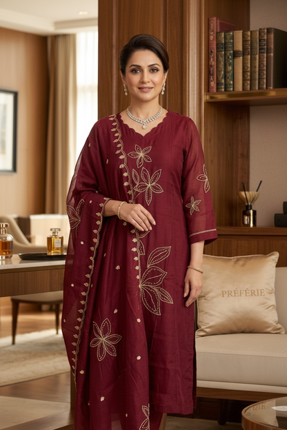 Designer Churidar Set