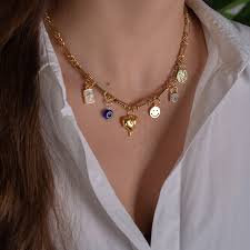 Celebrity Inspired Viral Charm Necklaces