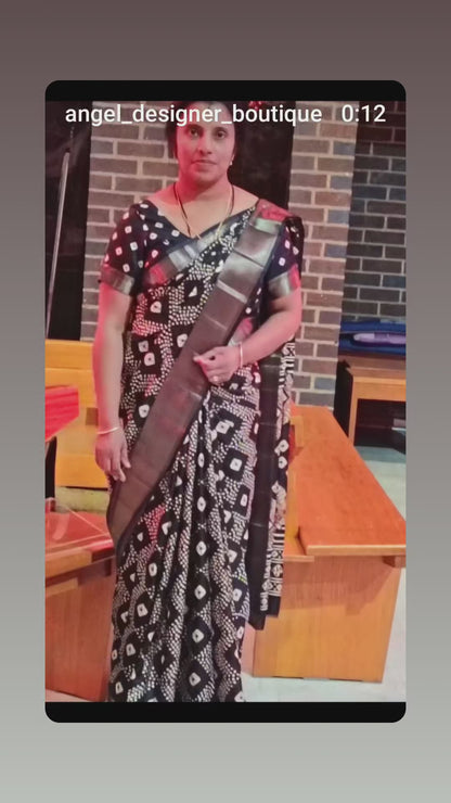 Sarees With Unstiched Blouse.