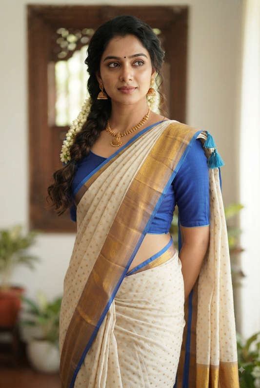 MUL-COTTON SAREE
