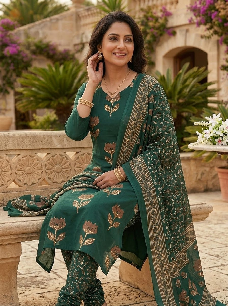 CHURIDAR SET