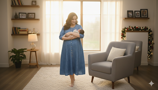 MATERNITY DRESSES .