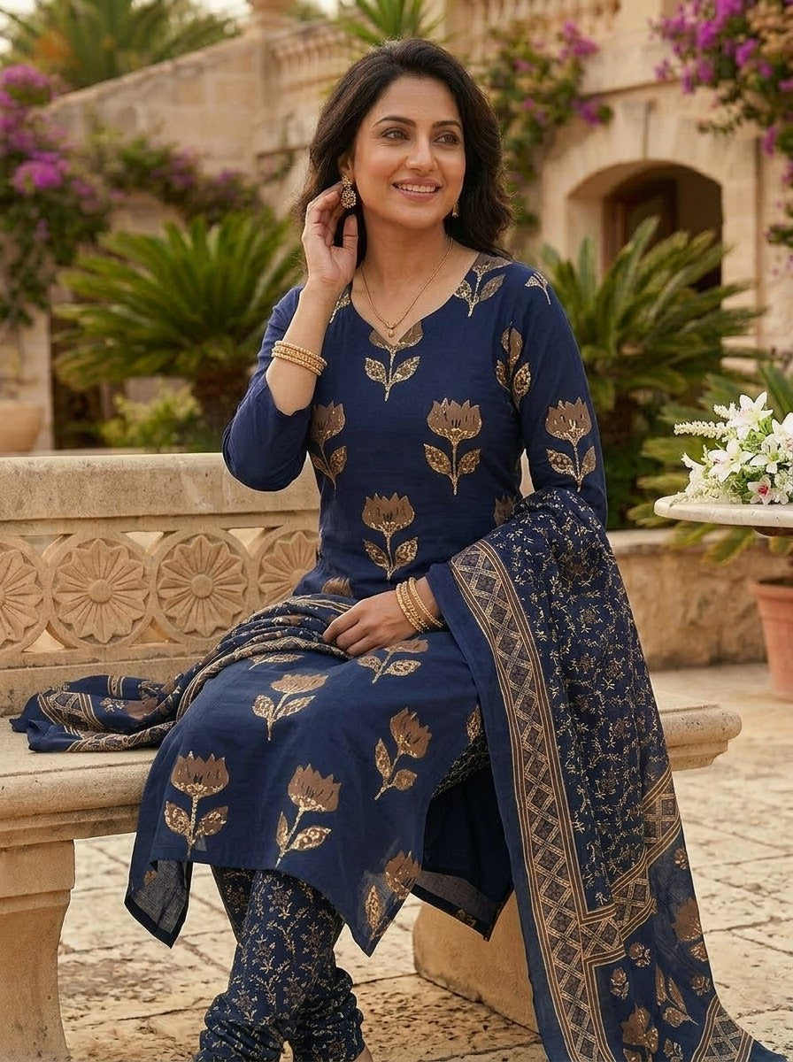 CHURIDAR SET