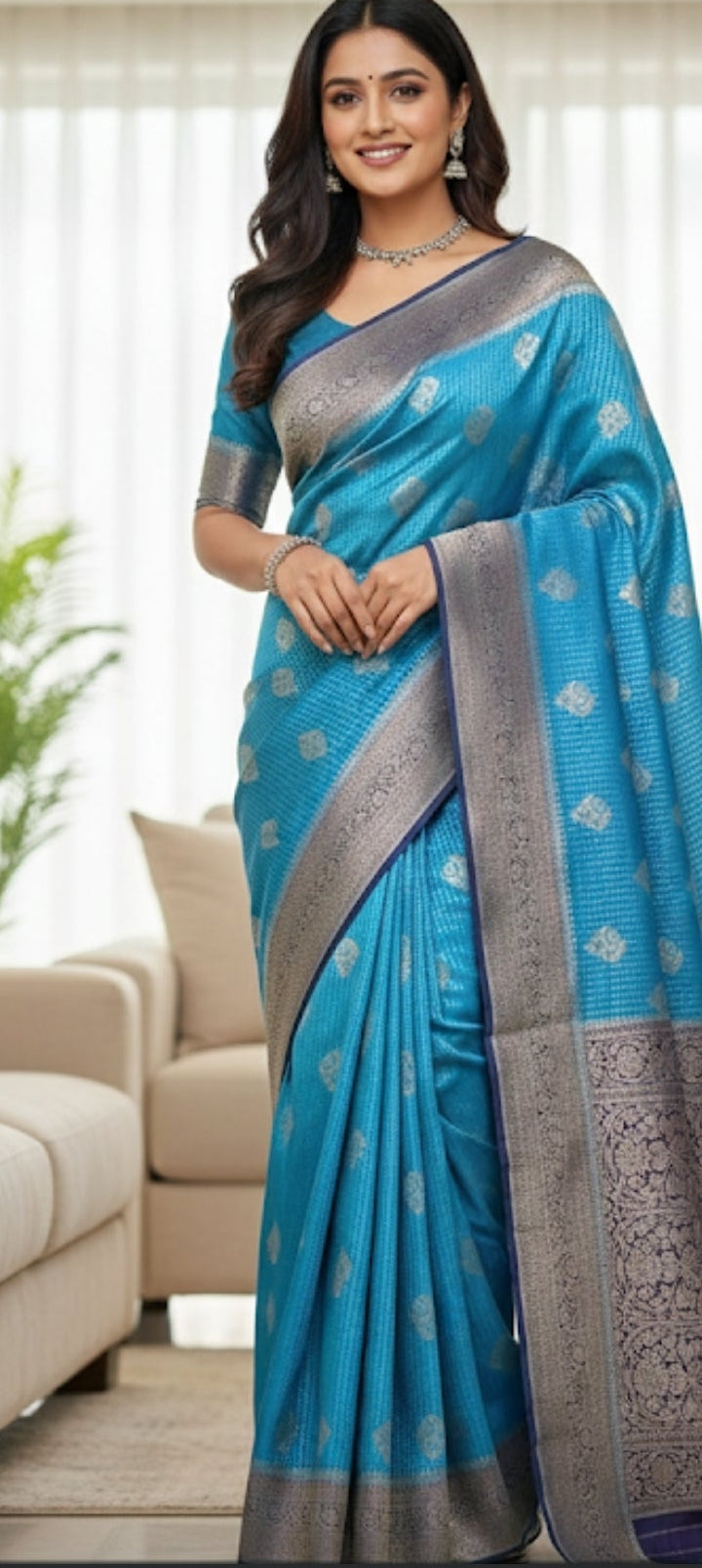 SEMI-BANARASI SAREE