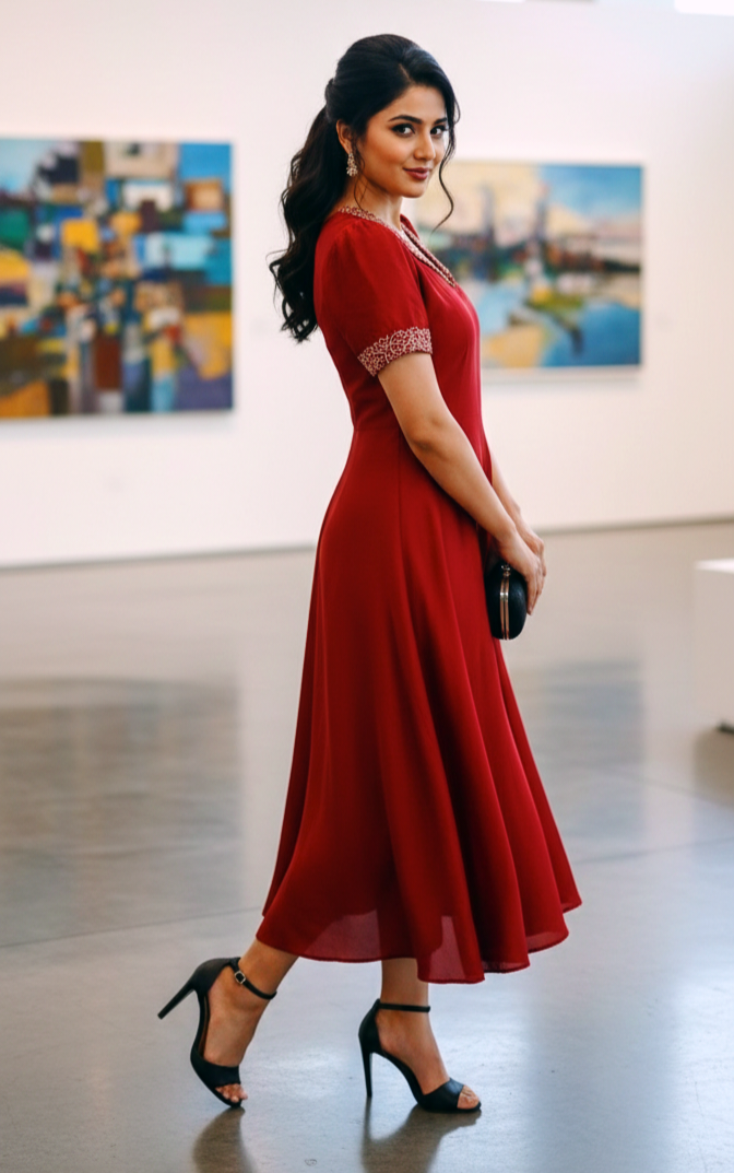 Partywear Dress.