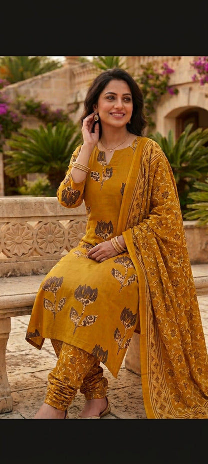 CHURIDAR SET
