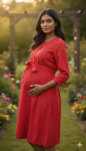 MATERNITY DRESSES .