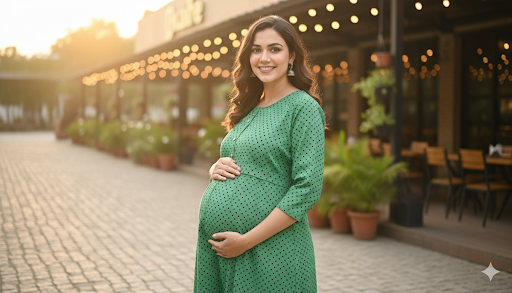 MATERNITY DRESSES .