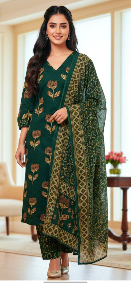 CHURIDAR SET