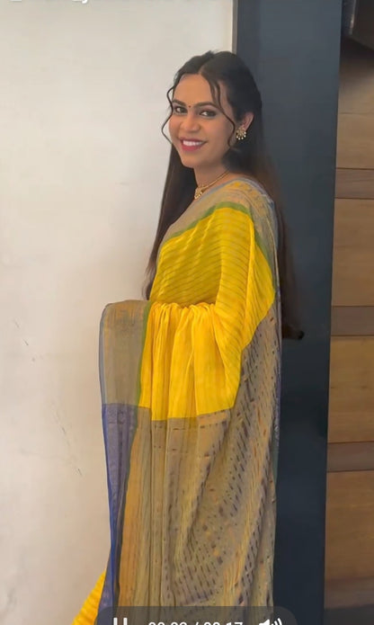 MUL-COTTON SAREE