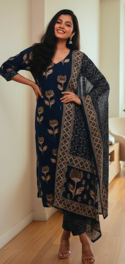 Three piece Churidar Set.