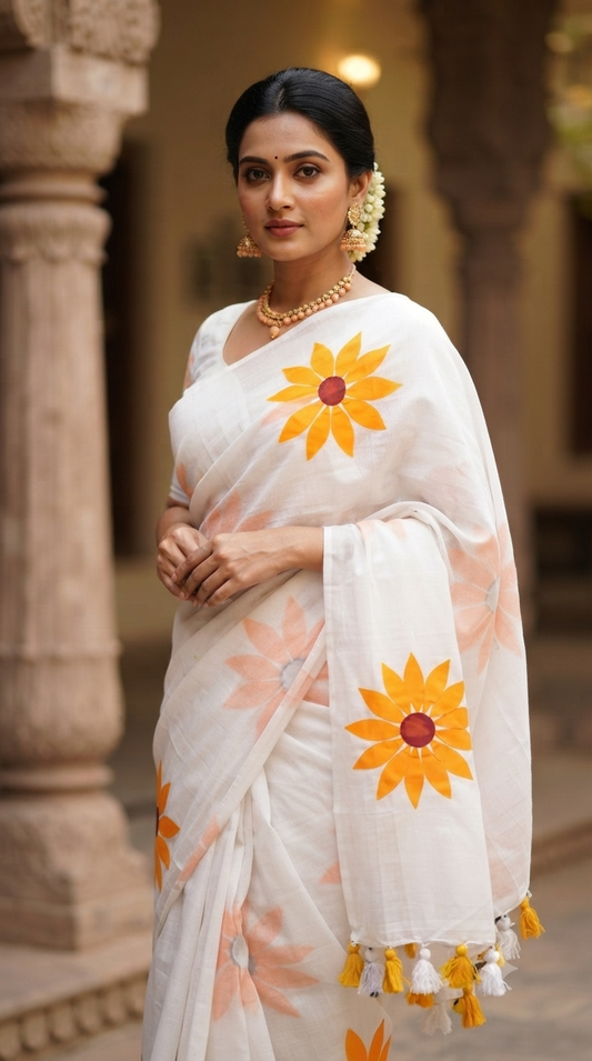 MUL-COTTON SAREE