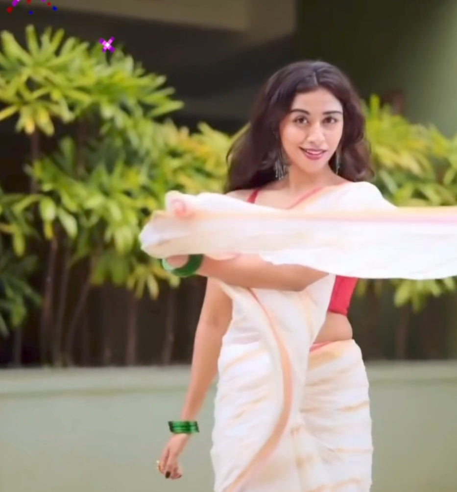MUL-COTTON SAREE