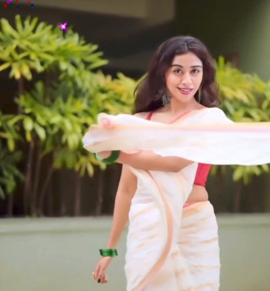 MUL-COTTON SAREE